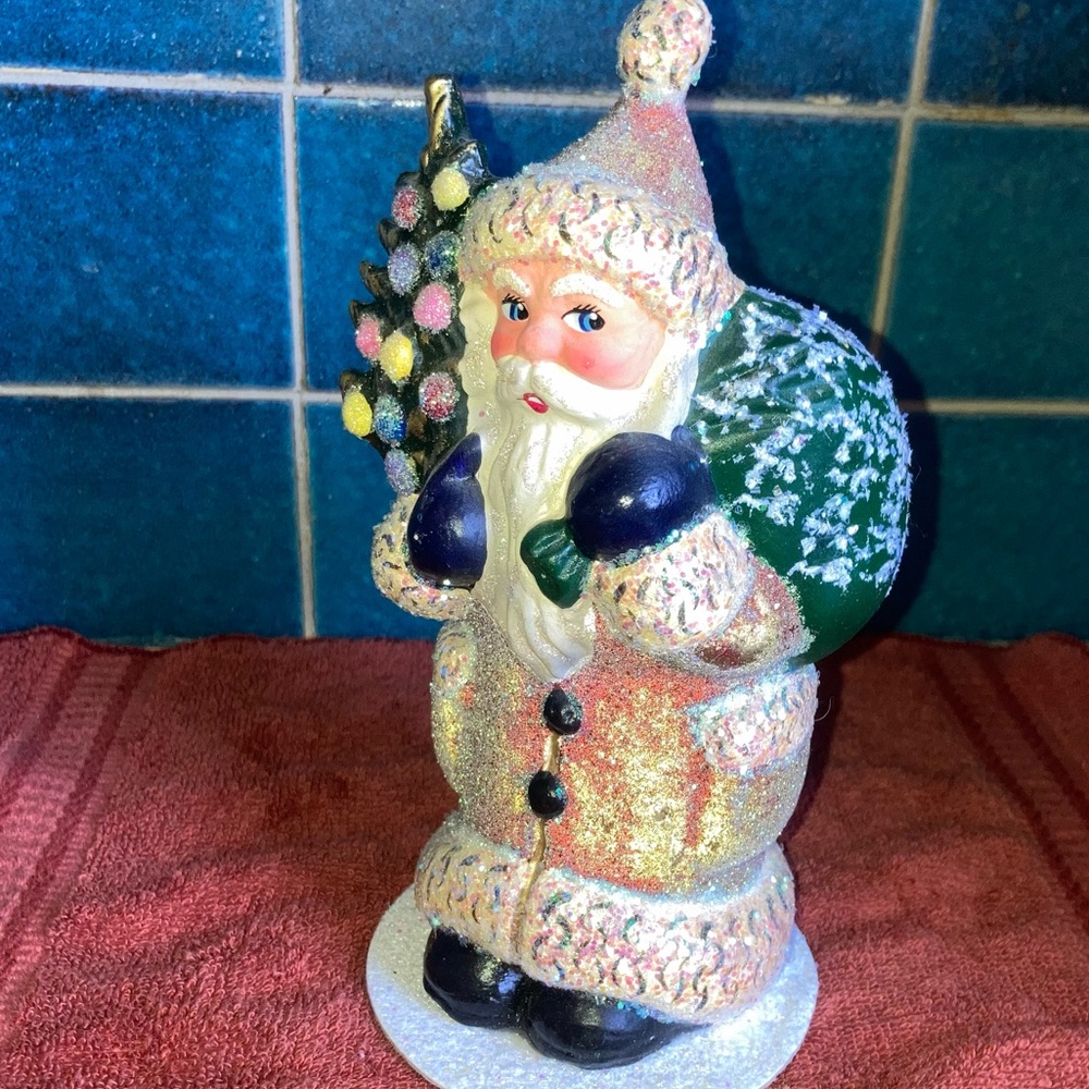 1997 NOS Radko Santa Ino Schaller Paper Mache Plaster #80/600 Germany